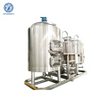 Stainless steel 500L two vessels three tank micro beer brewing equipment